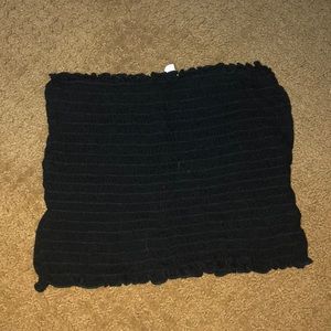 black tube top